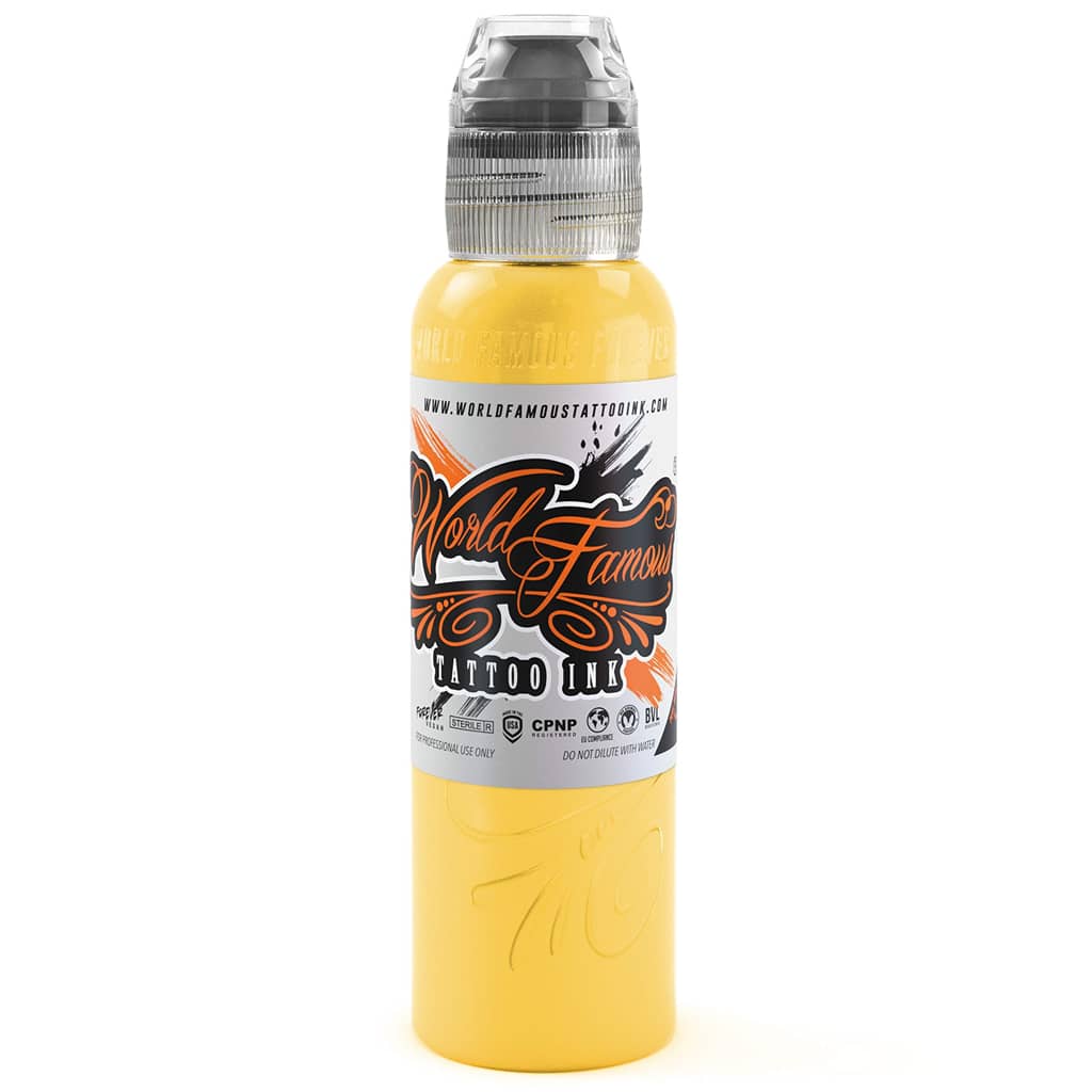World Famous Great Wall Yellow Tattoo Ink