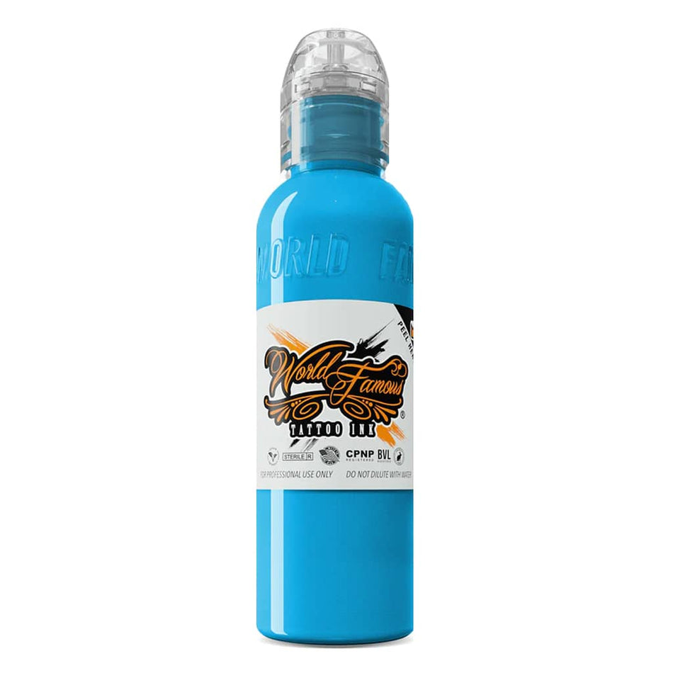 World Famous Rainbow Blue Tattoo Ink