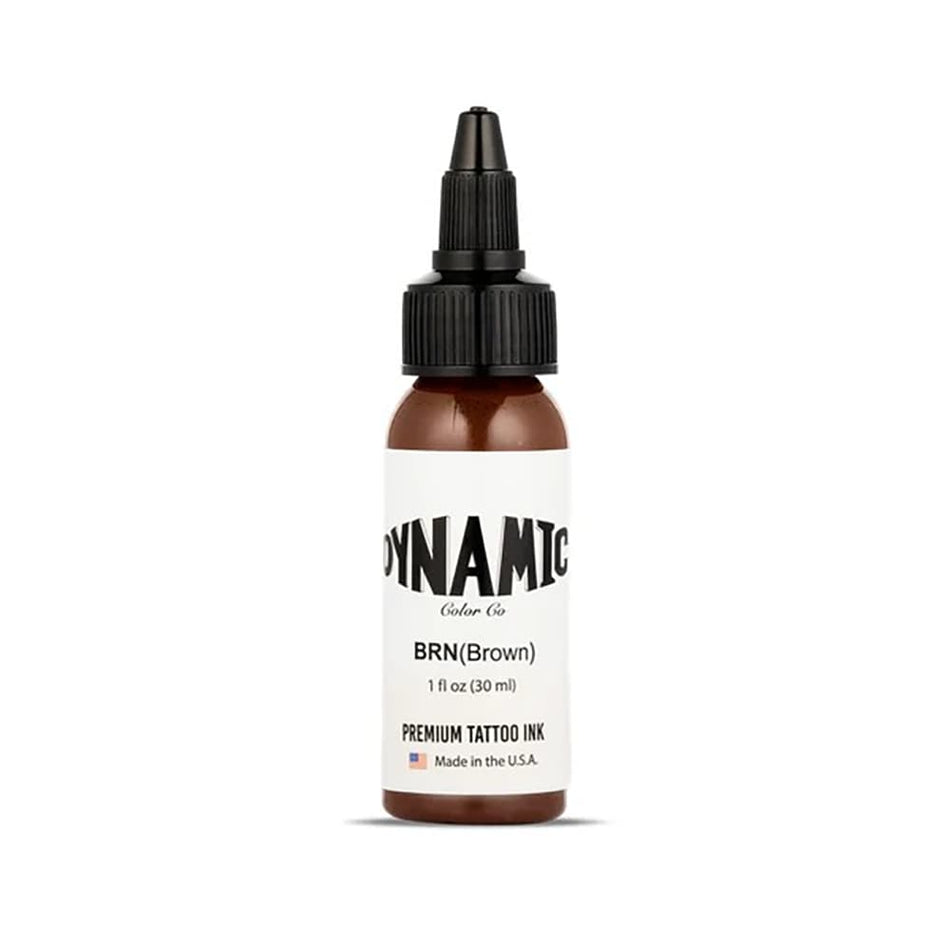 Dynamic Brown Tattoo Ink
