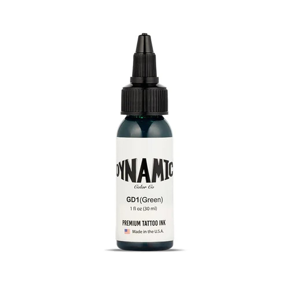 Dynamic Green Tattoo Ink
