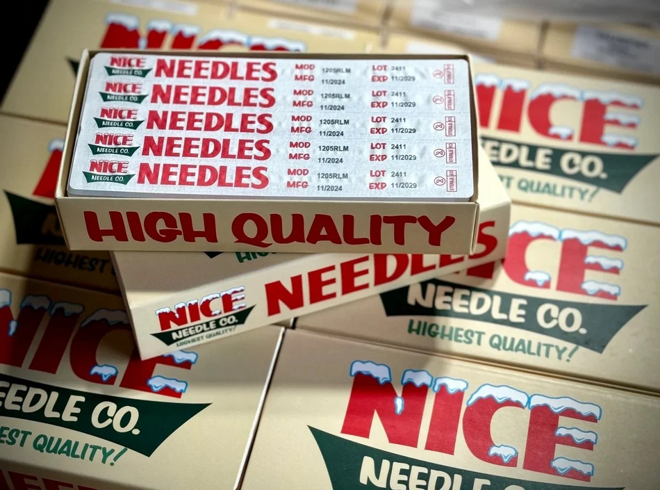 Nice Needle Co. Liner and Shader Bar Needles
