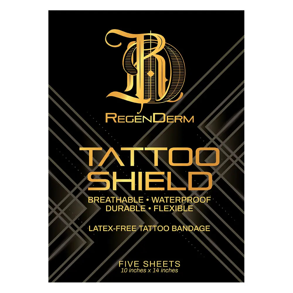 RegenDerm Tattoo Shield Pre-Cut Sheets