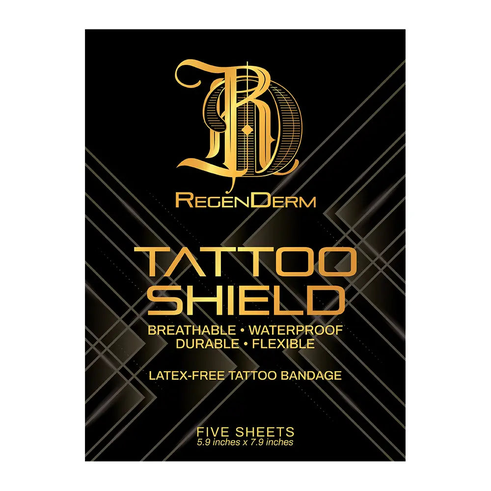 RegenDerm Tattoo Shield Pre-Cut Sheets