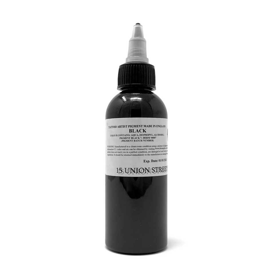 Dermaglo Black Tattoo Ink