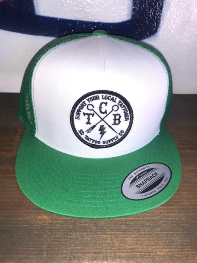 SD Tattoo Supplies Trucker Hat green
