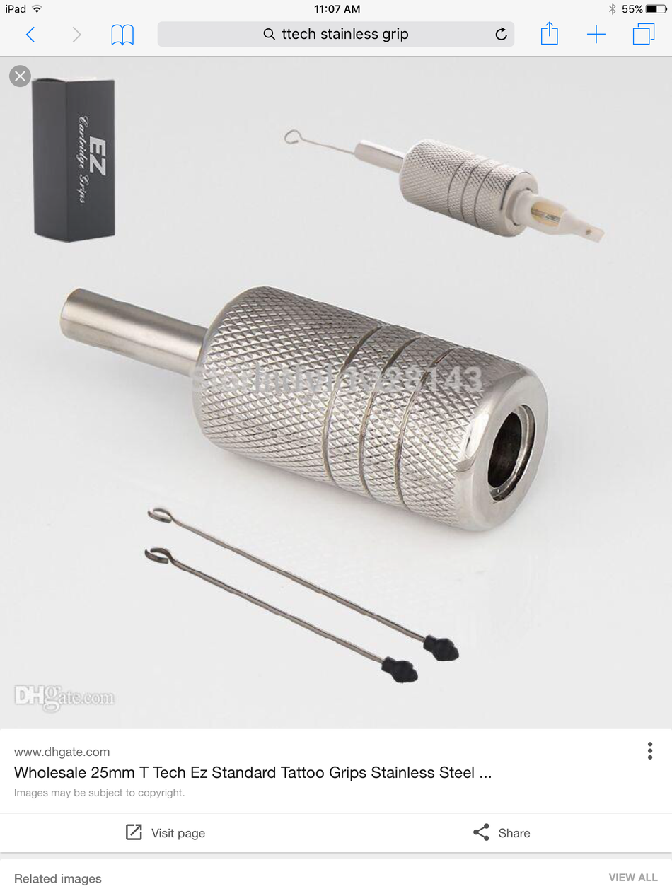 T-tech Stainless Cartridge Grips