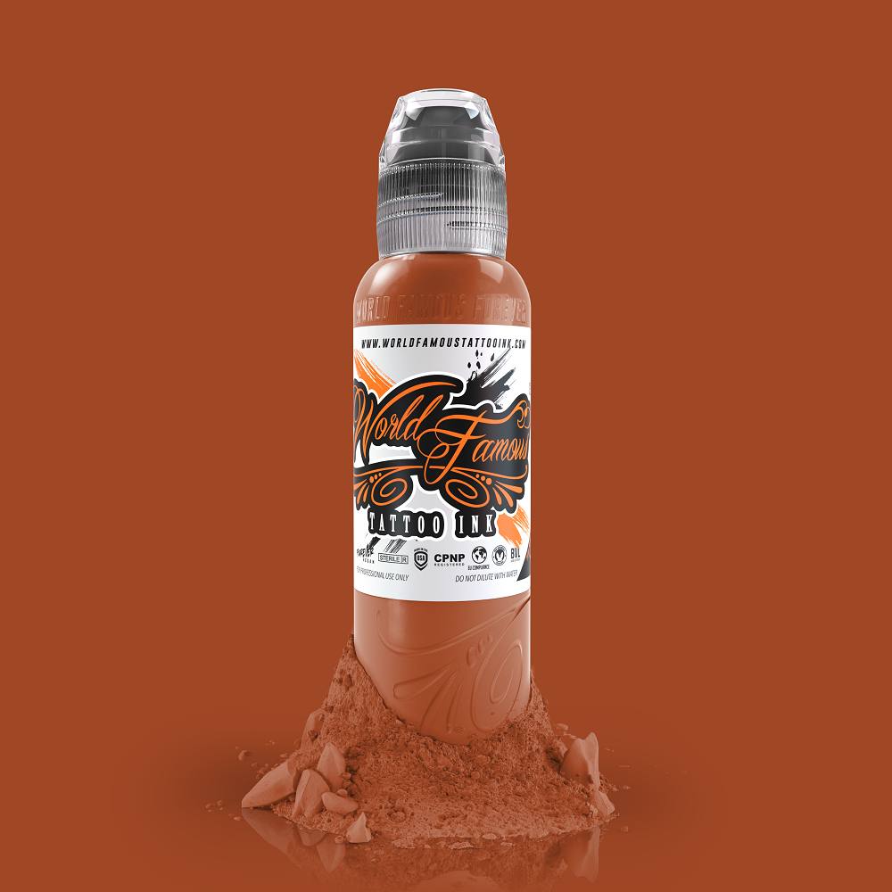 World Famous Burnt Orange Tattoo Ink