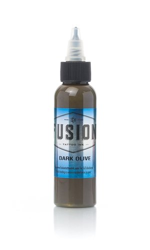 Fusion Dark Olive Tattoo Ink