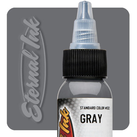 Eternal Gray Tattoo Ink in 1 or 2 Ounce Bottles