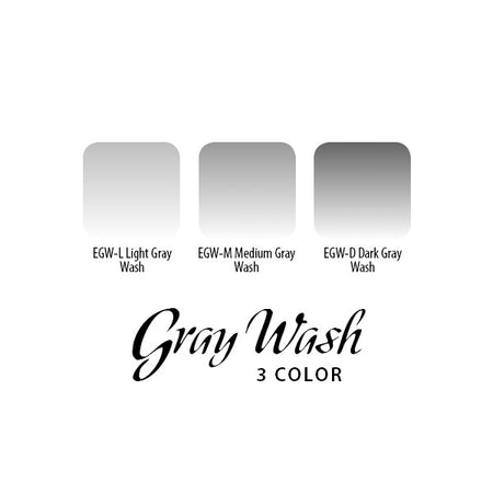 Eternal Gray Wash Tattoo Ink Set