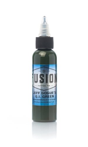 Fusion Jeff Gogue's G.I. Green Tattoo Ink