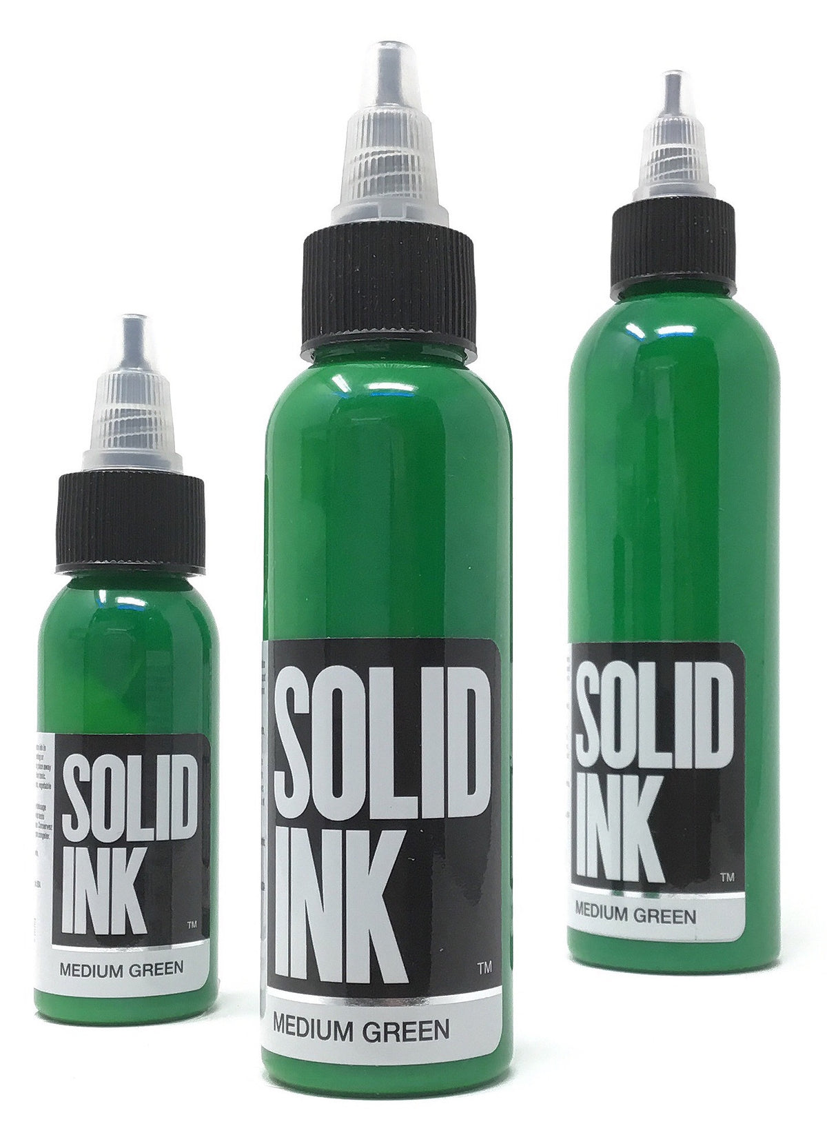 Solid Ink Medium Green Tattoo Ink