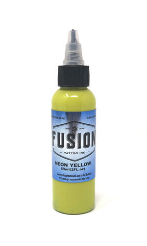 Fusion Neon Yellow Tattoo Ink
