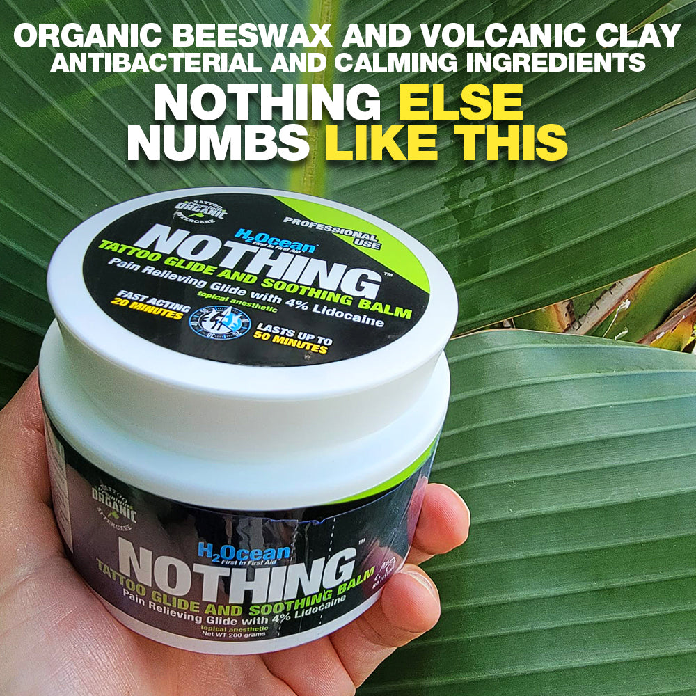 H2 Ocean NOTHING Tattoo Glide and Soothing Balm