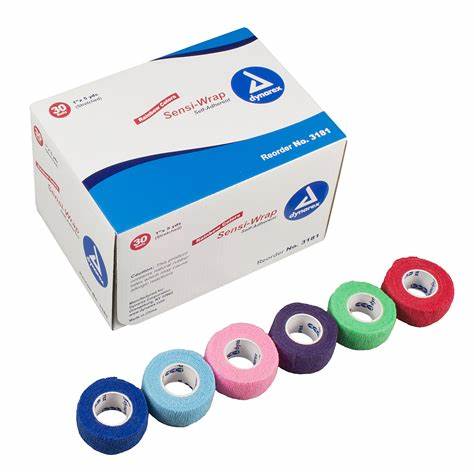 Dynarex Sensi Wrap Self-Adherent Wraps 1 inch
