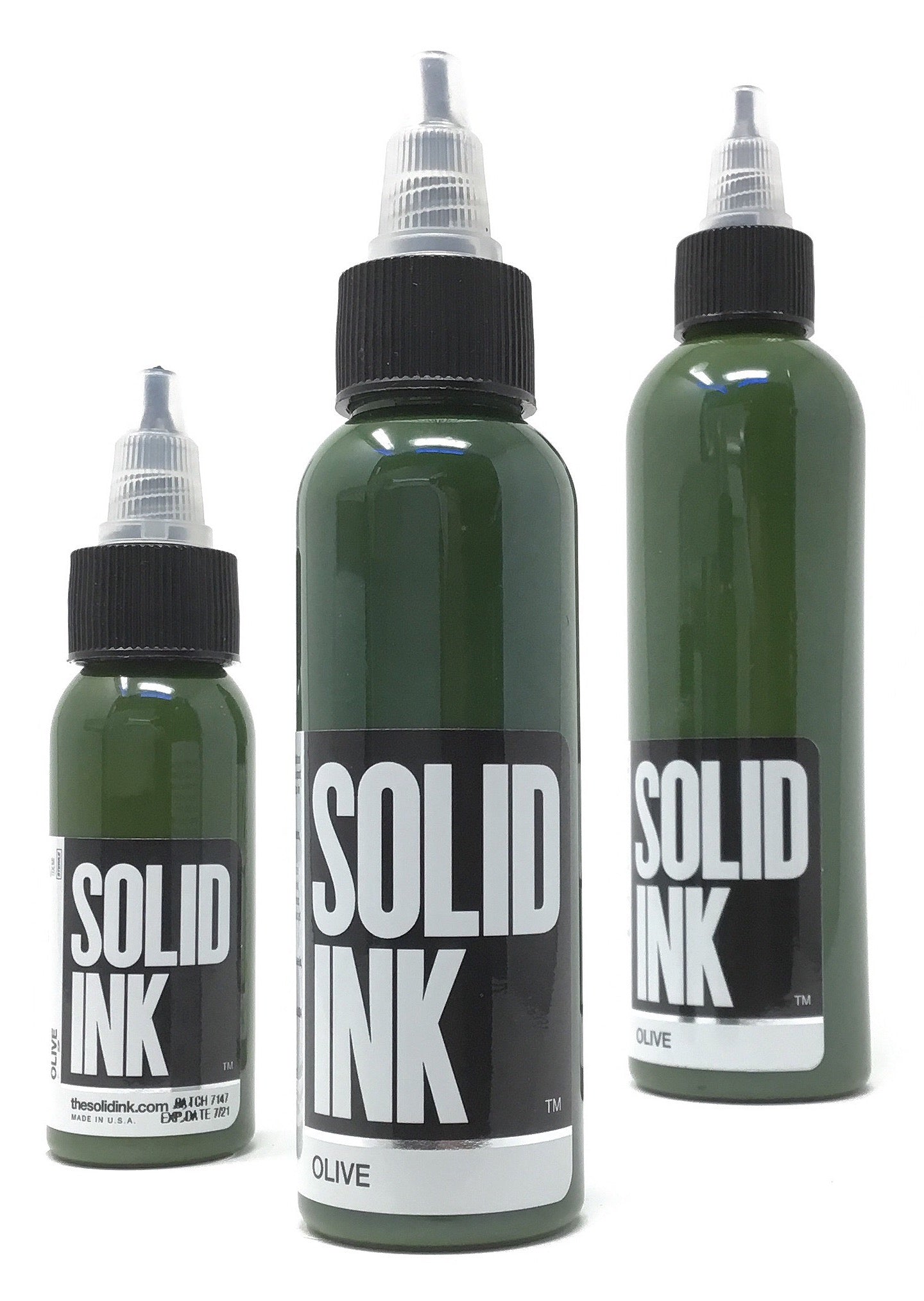 Solid Ink Olive Tattoo Ink