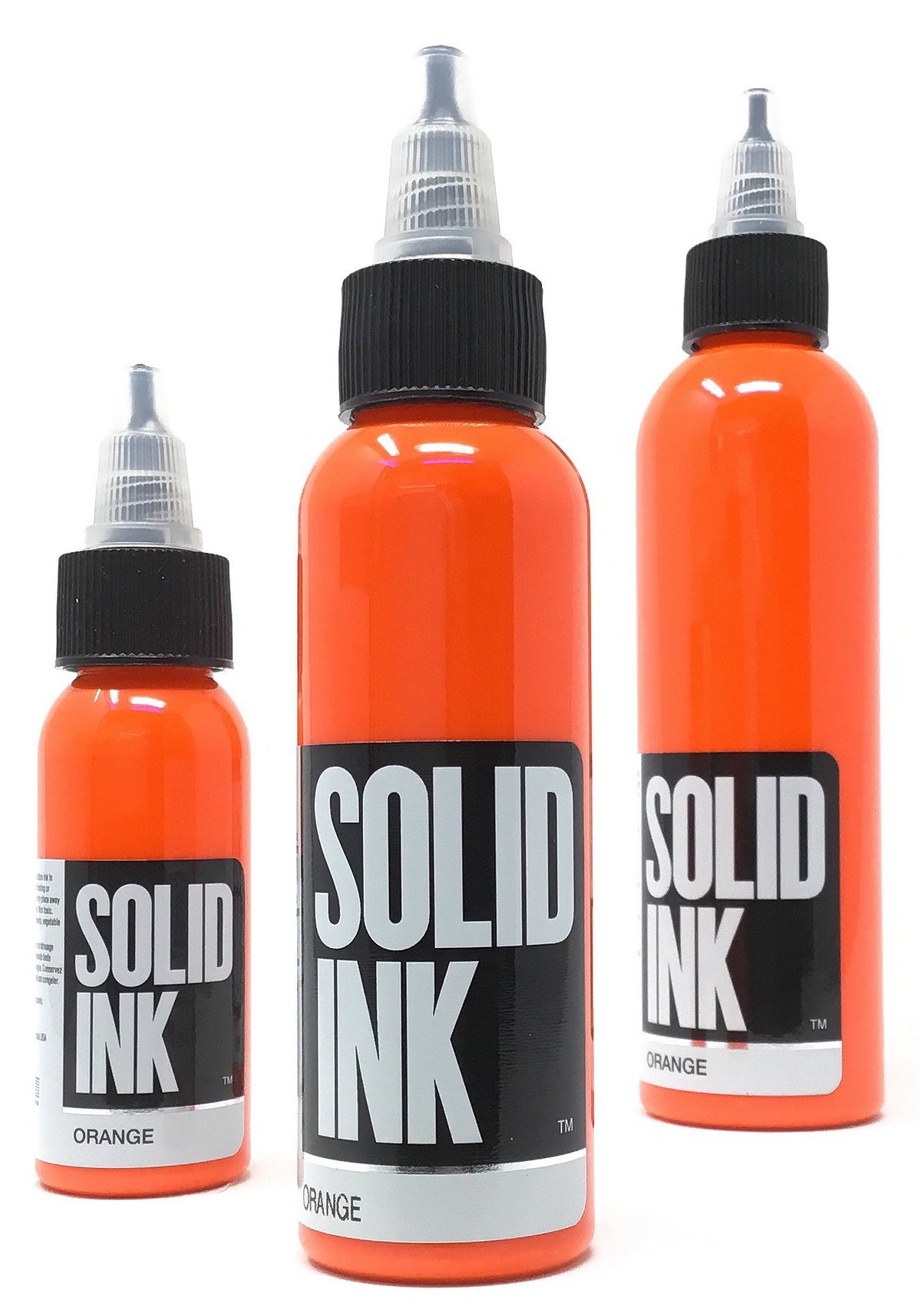 Solid Ink Orange Tattoo Ink