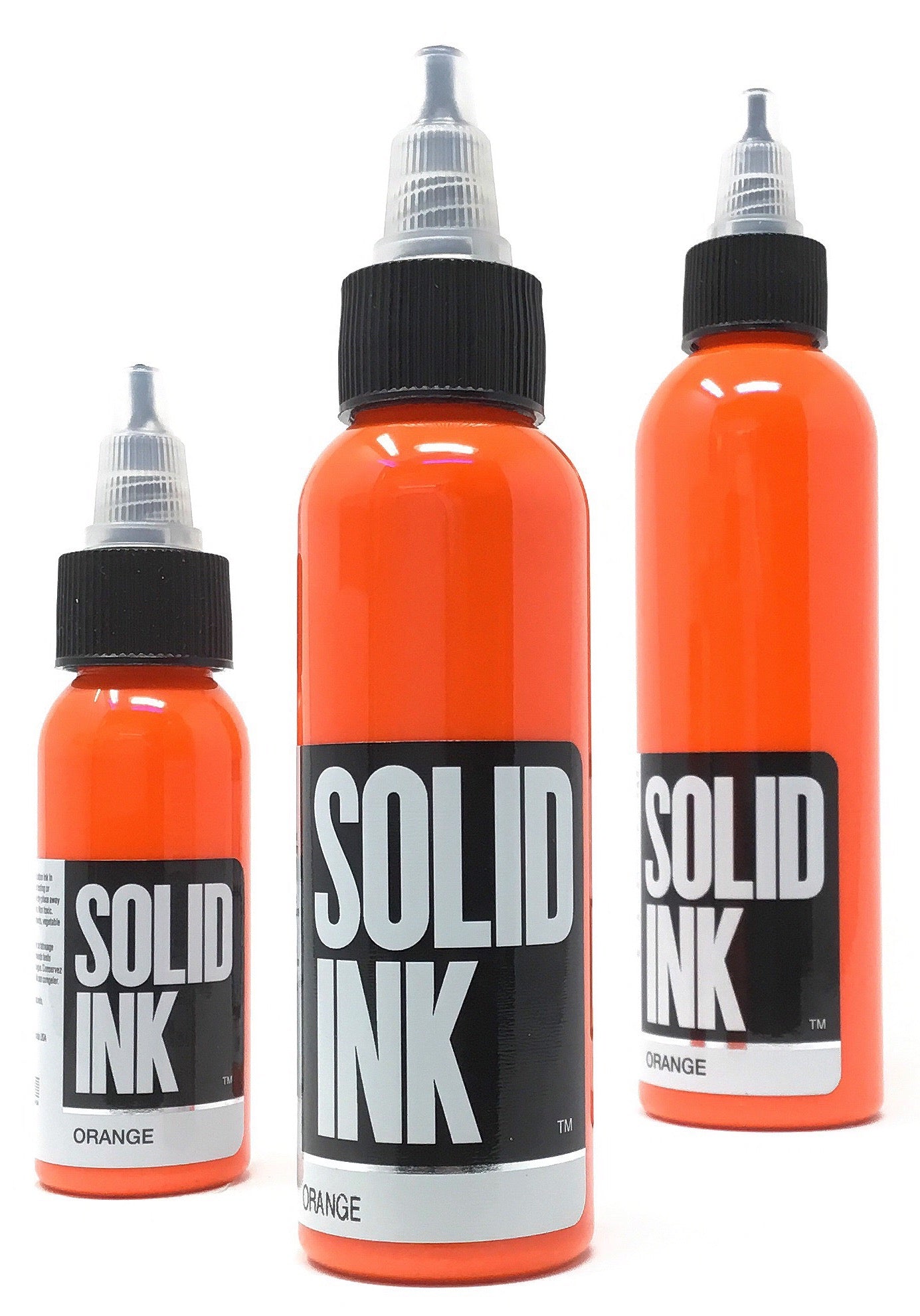 Solid Ink Orange Tattoo Ink