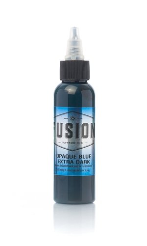 Fusion Opaque Blue Extra Dark Tattoo Ink