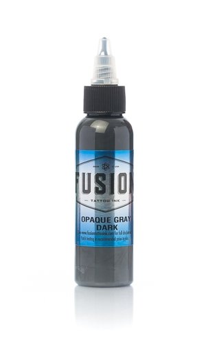 Fusion Opaque Grey Dark Tattoo Ink