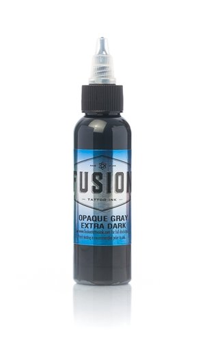 Fusion Opaque Grey Extra Dark Tattoo Ink