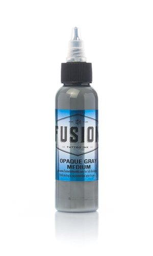 Fusion Opaque Grey Medium Tattoo Ink
