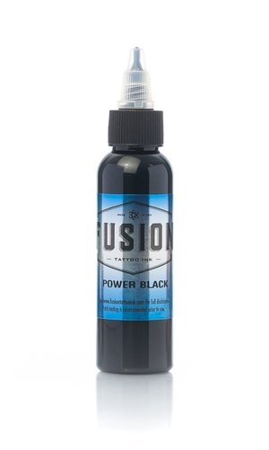 Fusion Power Black Tattoo Ink