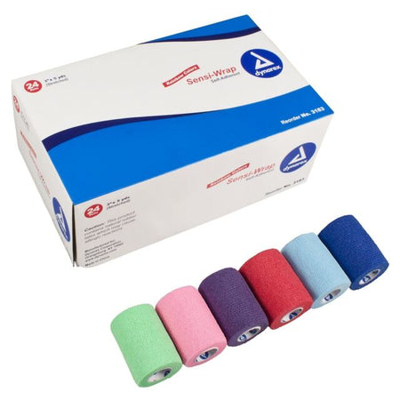 Dynarex Sensi Wrap Self-Adherent Wraps 3 inch