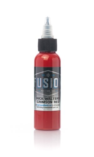 Fusion Rick Walters Crimson Red Tattoo Ink
