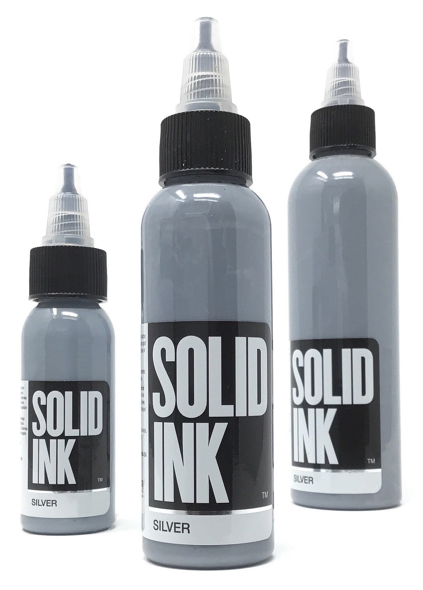 Solid Ink Silver Tattoo Ink
