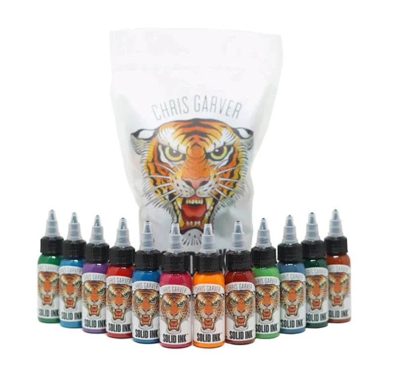 Solid Ink - Chris Garver Color Ink 1oz Set