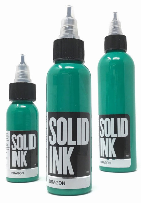 Solid Ink Dragon Tattoo Ink