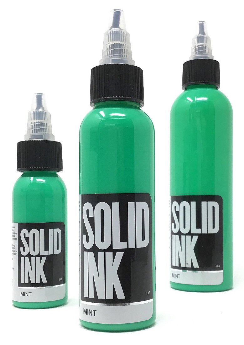 Solid Ink Mint Tattoo Ink