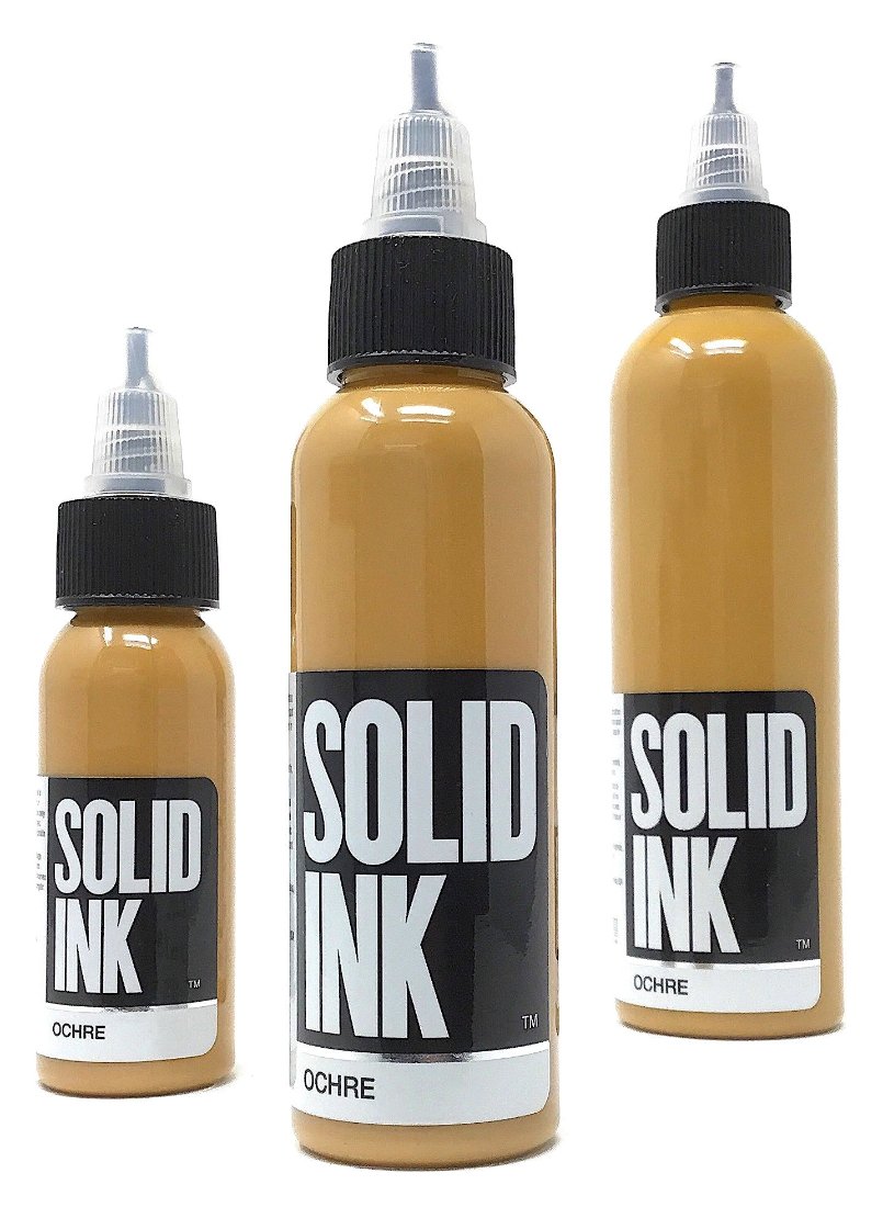 Solid Ink Ochre Tattoo Ink
