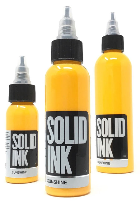 Solid Ink Sunshine Tattoo Ink