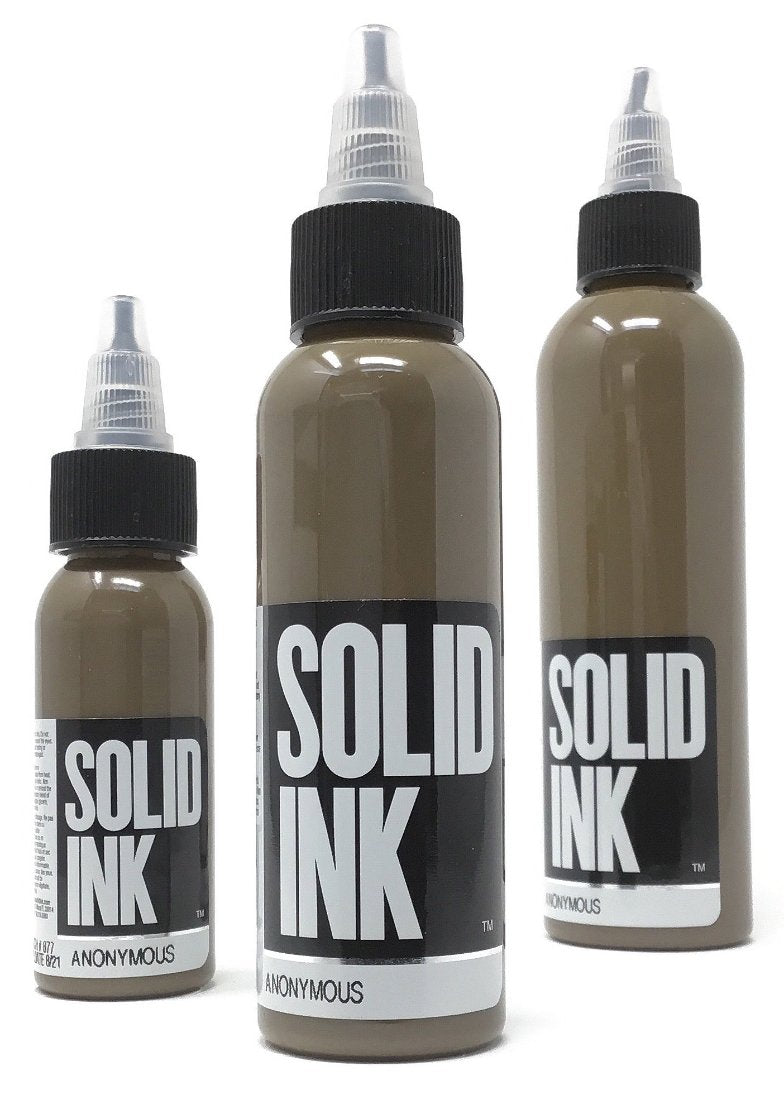 Solid Ink Anonymous Tattoo Ink