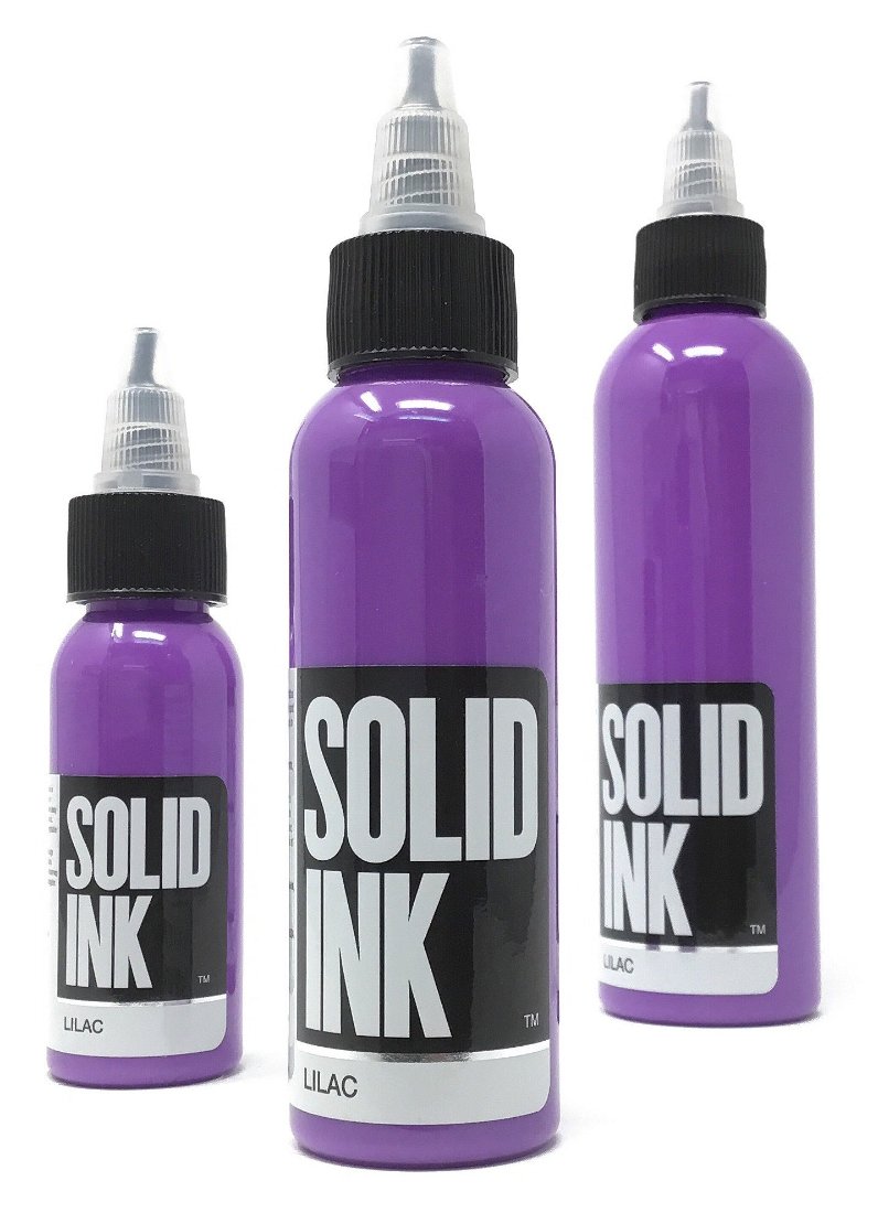 Solid Ink Lilac Tattoo Ink – Bold Purple Ink for Professional Artists ...