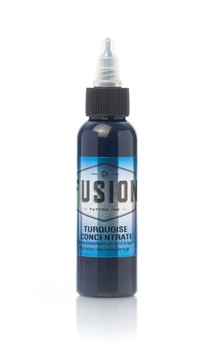 Fusion Ink Turquoise Concentrate Tattoo Ink
