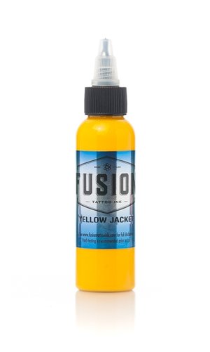 Fusion Ink Yellow Jacket Tattoo Ink