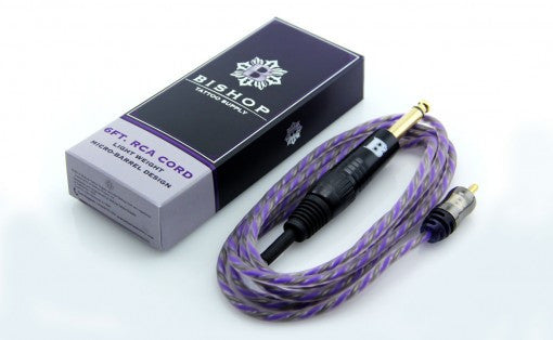 Bishop Premium Lightweight RCA Cord – 6 ft