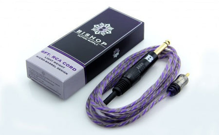 Bishop Premium Lightweight RCA Cord – 6 ft