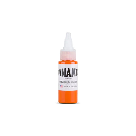 Dynamic Bright Orange Tattoo Ink -  1oz. Bottle