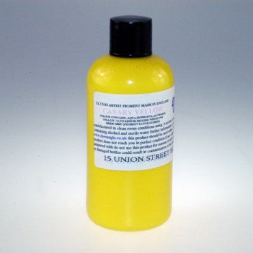 Dermaglo Canary Yellow Tattoo Ink