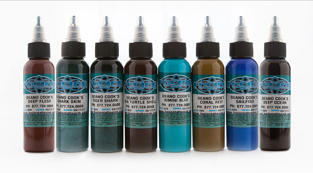 The Deano Cook Signature Series Tattoo Ink Palette