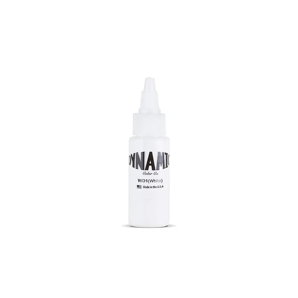 Dynamic White Tattoo Ink - 1 oz. Bottle