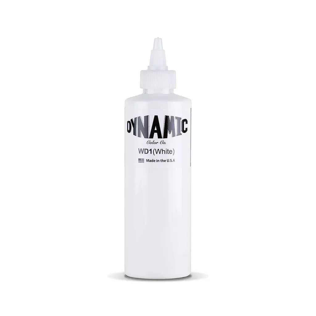 Dynamic White Tattoo Ink 8 ounce