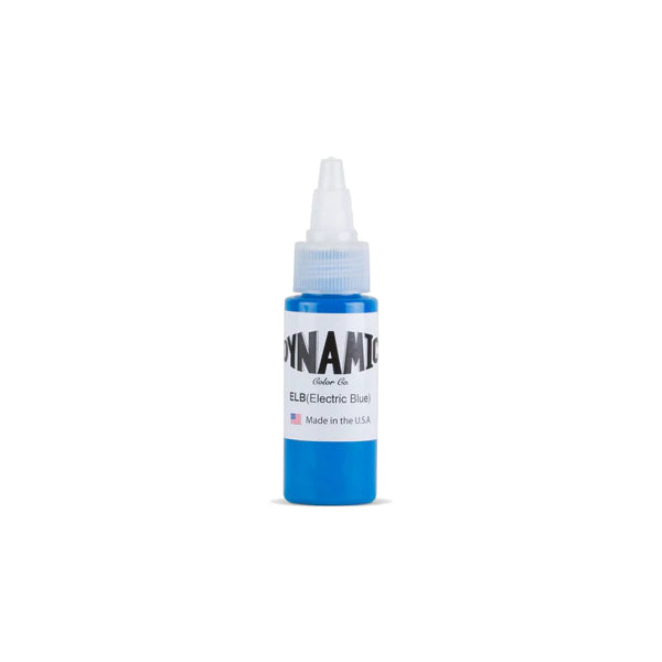 Dynamic Electric Blue Tattoo Ink - 1 oz. Bottle