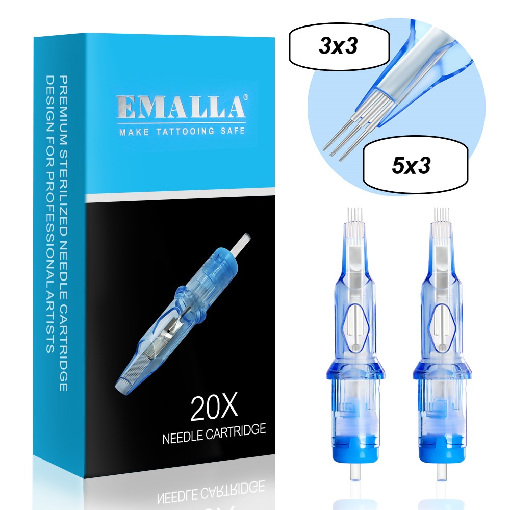 Emalla Special Stipple Shader Needle Cartridges