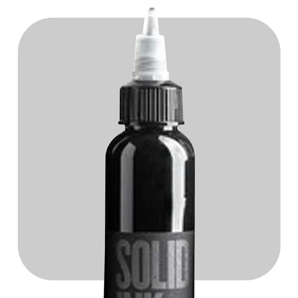 Solid Ink Black Label Extra Light GreyWash Tattoo Ink