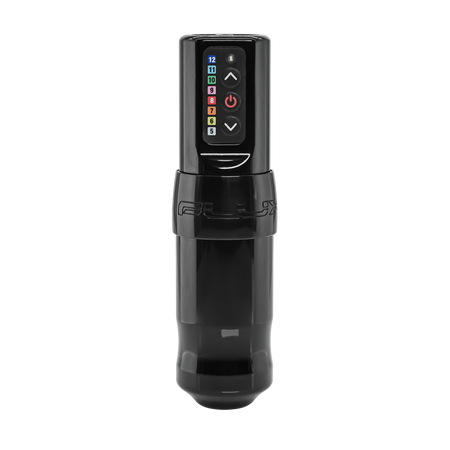 FK Irons Spektra Flux Rotary Tattoo Machine PowerBolts — Stealth